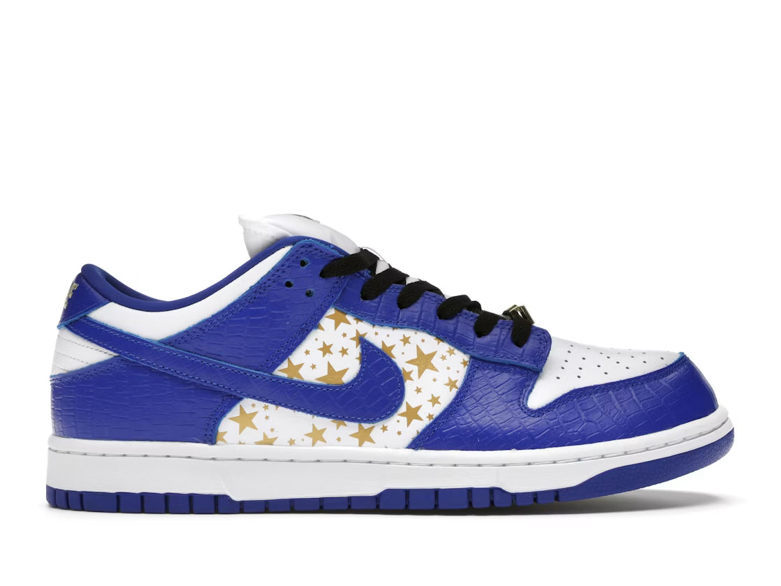 Nike Dunk Low SB Supreme Stars Blue