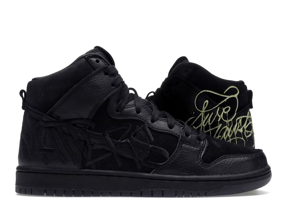 Nike Dunk High SB Faust Black Gold