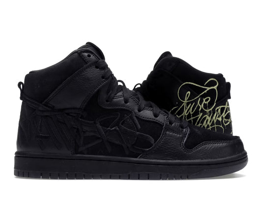 Nike Dunk High SB Faust Black Gold