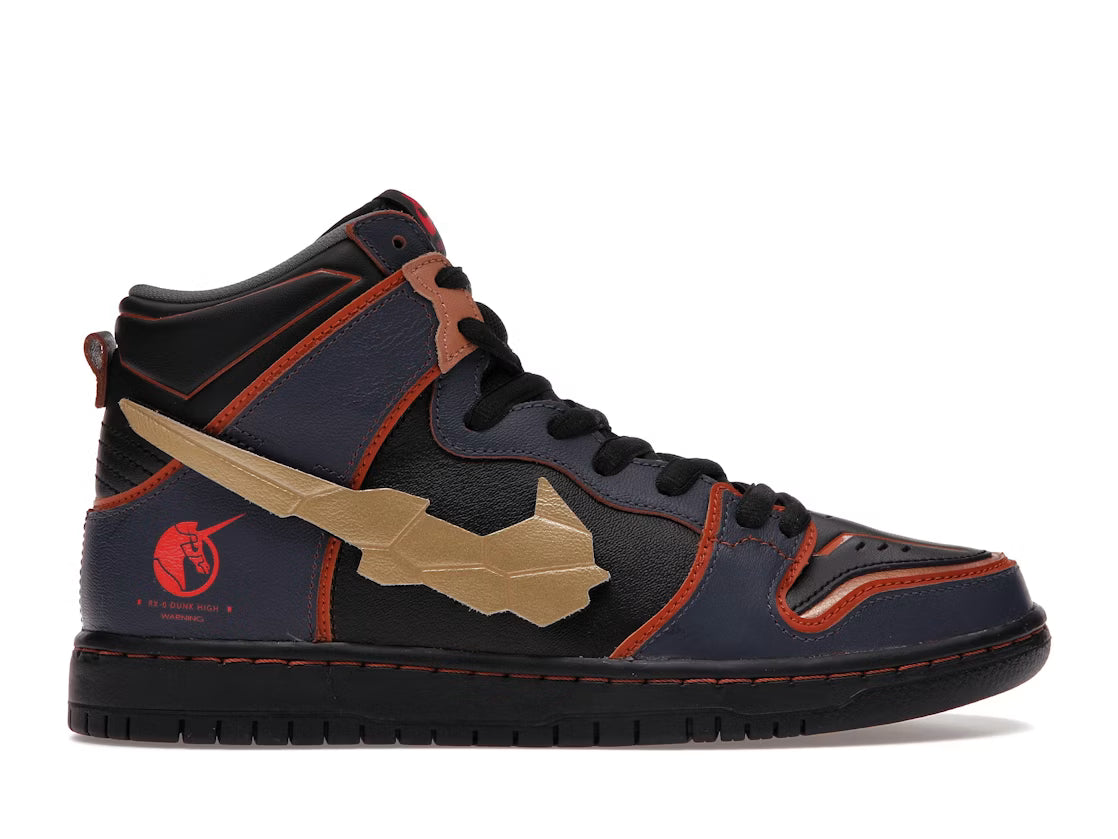 Nike Dunk High SB Gundam Unicorn Banshee 02 RX-0
