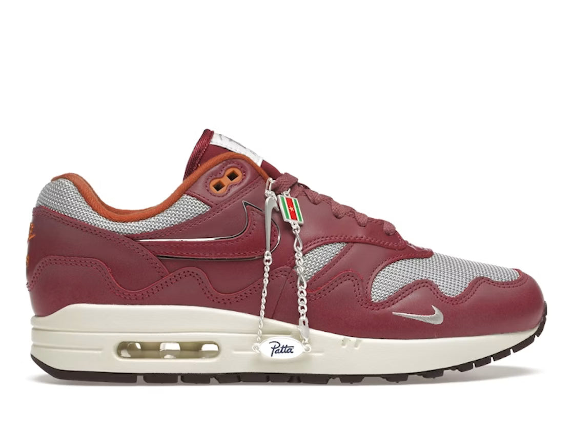 Nike Air Max 1 Patta Waves Rush Brown (with Bracelet)