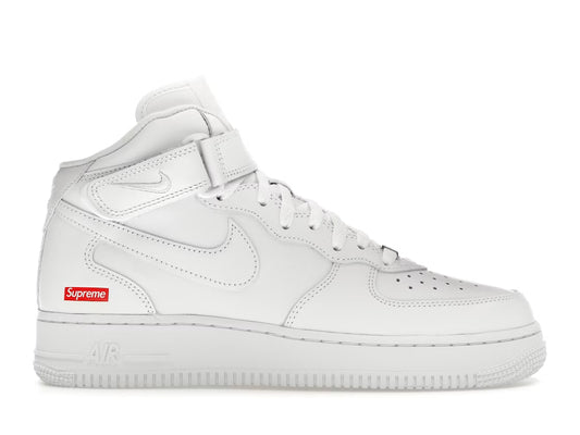 Nike Air Force 1 Mid White Supreme