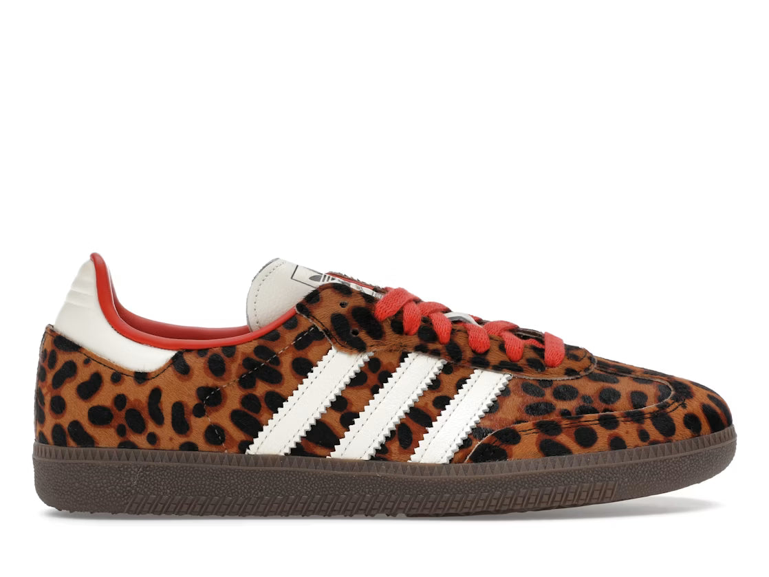 Adidas Samba OG Preloved Leopard Red