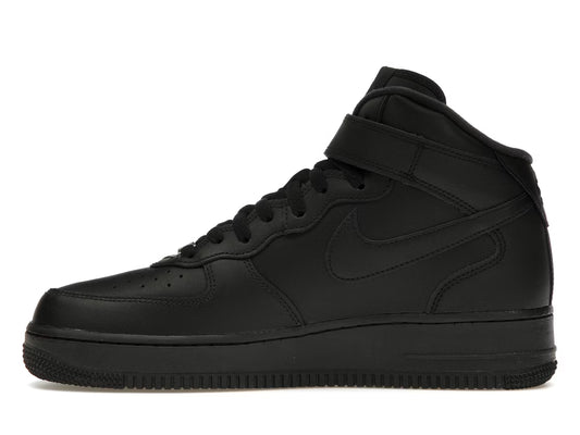 Nike Air Force 1 Mid Black Supreme
