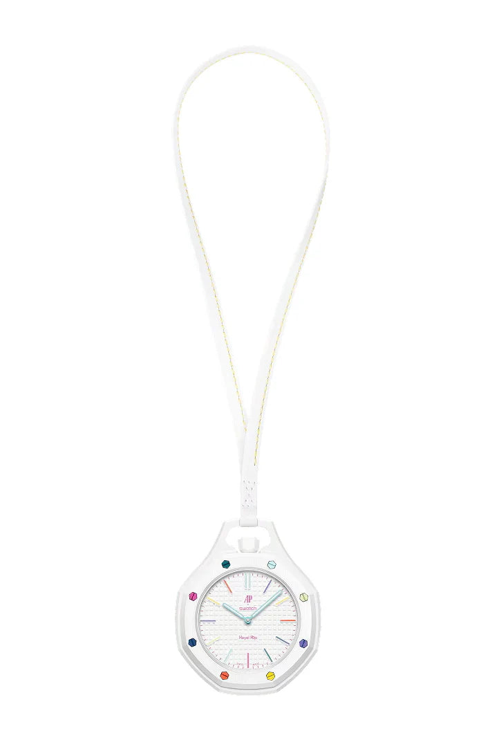 Audemars Piguet x Swatch Royal Pop  ‘Huit Blanc’