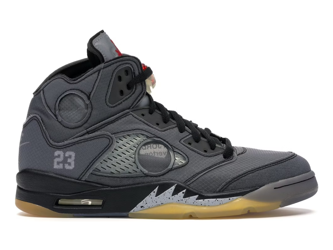 Nike Air Jordan 5 OG x Off-White Black