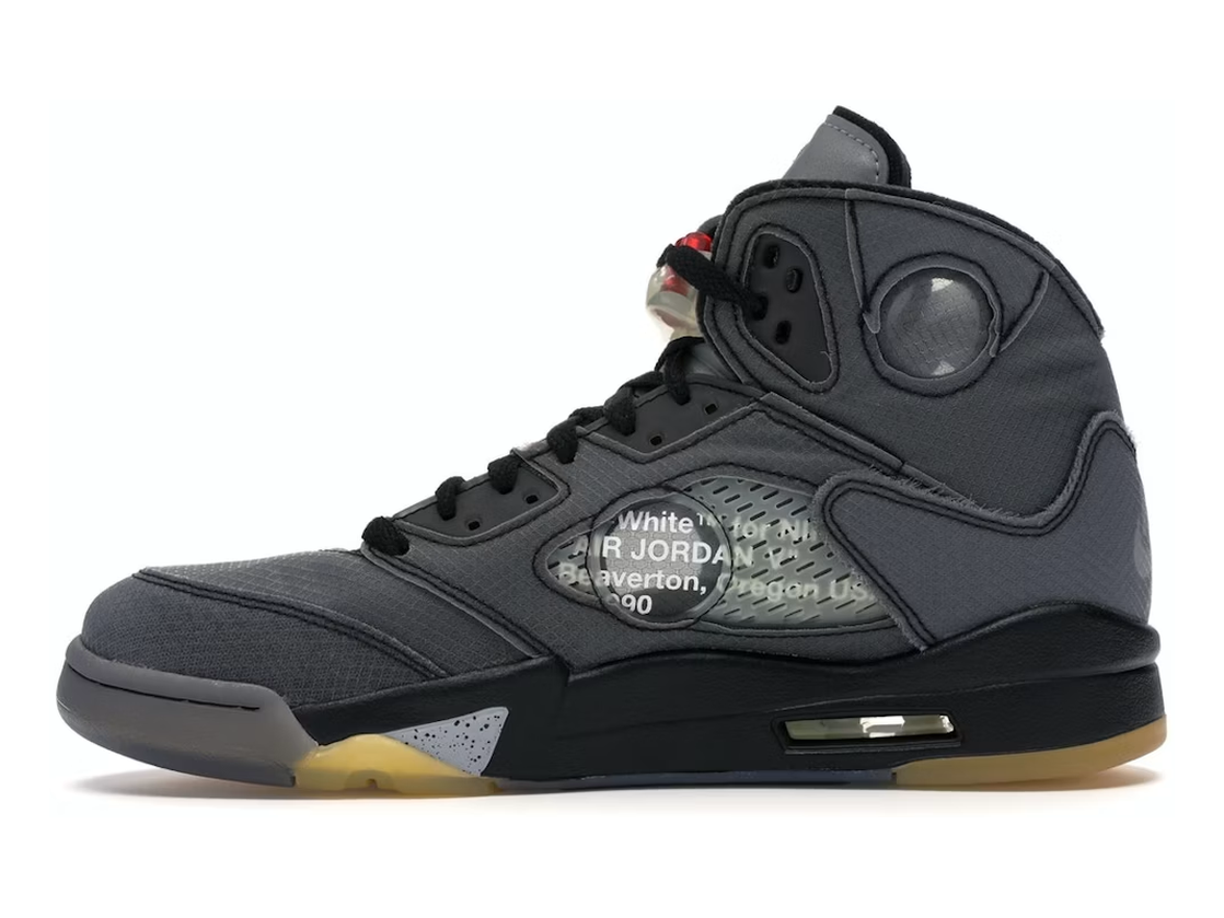 Nike Air Jordan 5 OG x Off-White Black